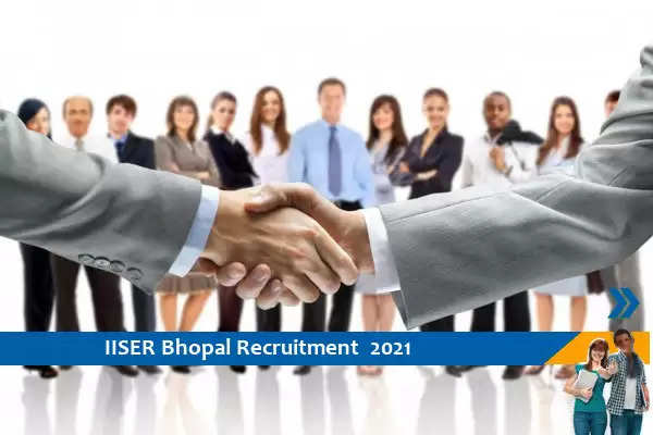 IISER Bhopal Recruitment for the post of Project Associate