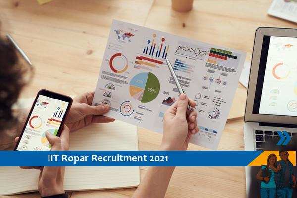 IIT Ropar Recruitment for Senior Project Associate