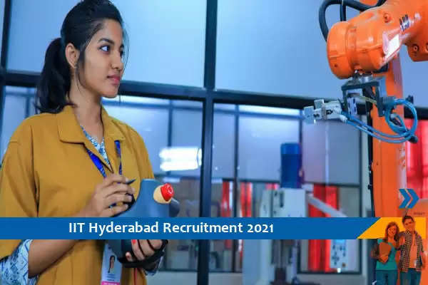 Recruitment for the post of Maintenance Engineer in IIT Hyderabad