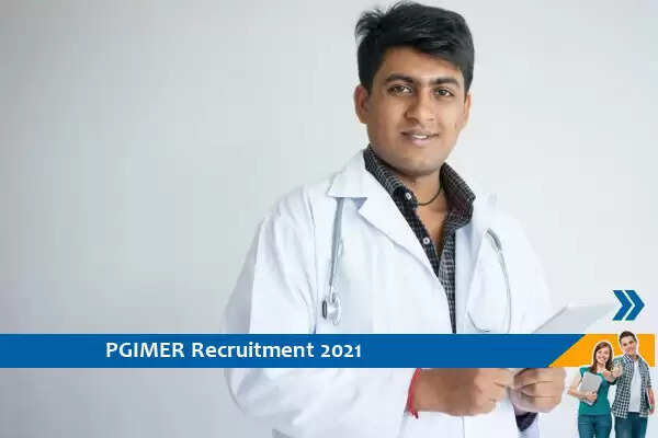 Recruitment for the post of Senior Resident in PGIMER Chandigarh