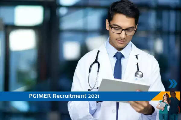 Recruitment for the post of Senior Resident in PGIMER Chandigarh
