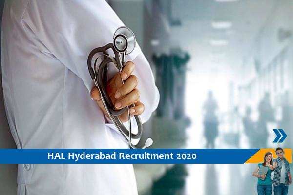 HAL Hyderabad Recruitment for the post of Visiting Doctor