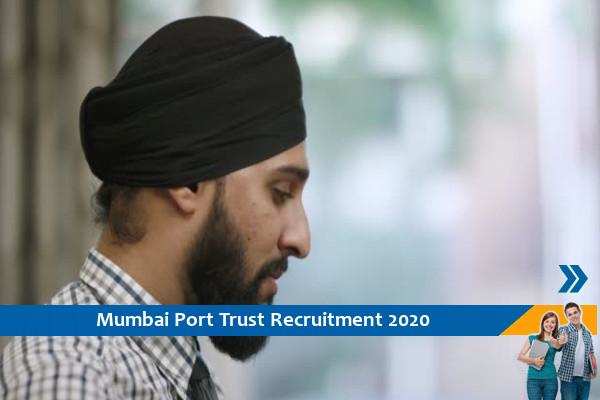 Recruitment to the post of Advisor in Mumbai Port Trust