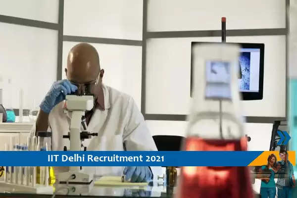 IIT Delhi Recruitment for the post of Senior and Principal Project Scientist