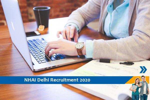 NHAI Delhi Recruitment for Junior Hindi Translator Posts