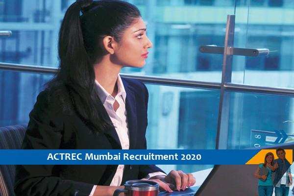 Recruitment to the post of Field Investigator at ACTREC Mumbai