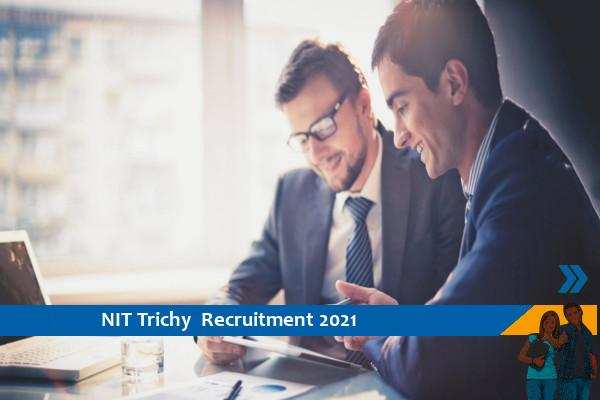 NIT Trichy Recruitment to the post of Registrar and Deputy Registrar