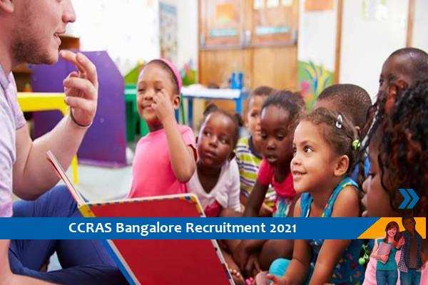 Recruitment to the post of social worker in CCRAS Bangalore