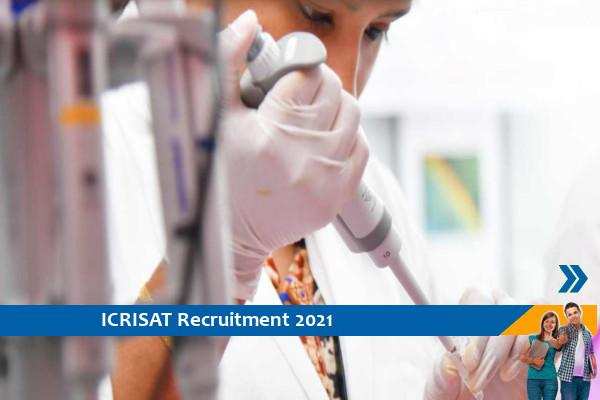 Recruitment to the post of Research Associate in ICRISAT