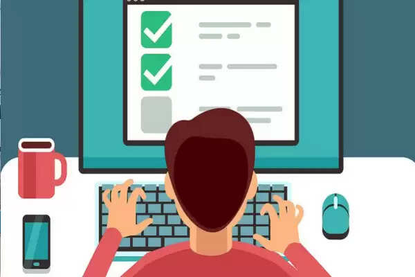 No hindrance, where the students wanted to sit there and gave online examinations