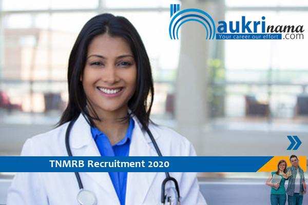 TNMRB   Recruitment for the post of   Assistant Medical Officer      , Apply Now