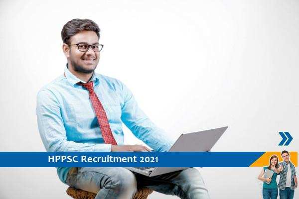 HPPSC Recruitment for the post of Assistant Research Officer