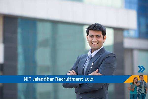 NIT Jalandhar Recruitment for the post of Director