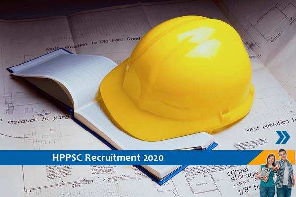 HPPSC Recruitment for the post of Assistant Engineer