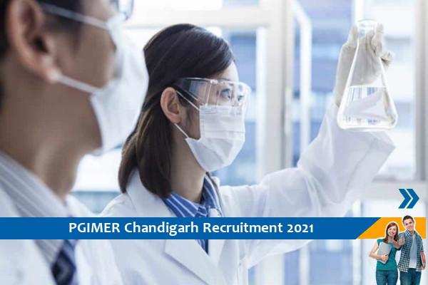 PGIMER Chandigarh Recruitment for the post of Project Assistant