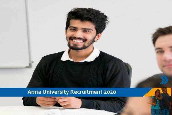 Recruitment to the post of Business Liaison Executive at Anna University