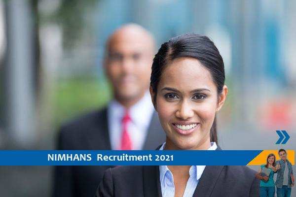 Recruitment of Project Associate in NIMHANS
