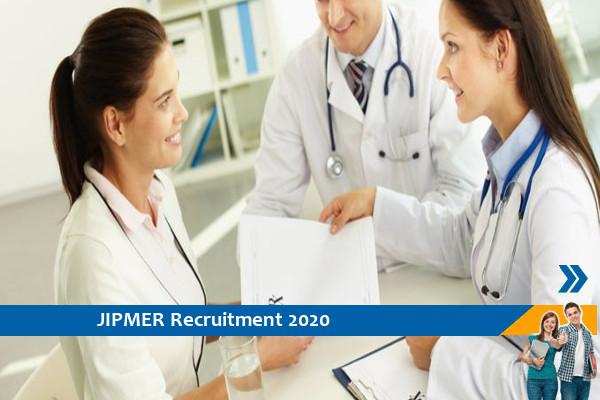 Recruitment of Senior Resident Posts in JIPMER