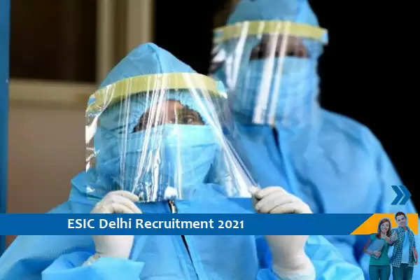 Recruitment of Senior Resident Posts in ESIC Delhi