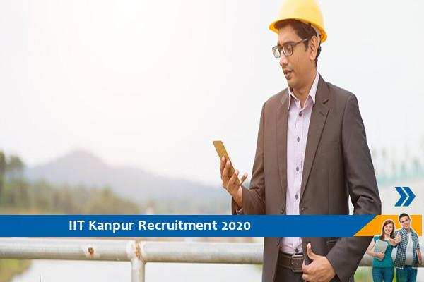 IIT Kanpur Recruitment for the post of Senior Project Executive Engineer