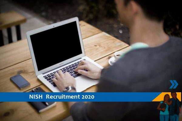 Recruitment for the post of Project Assistant in NISH