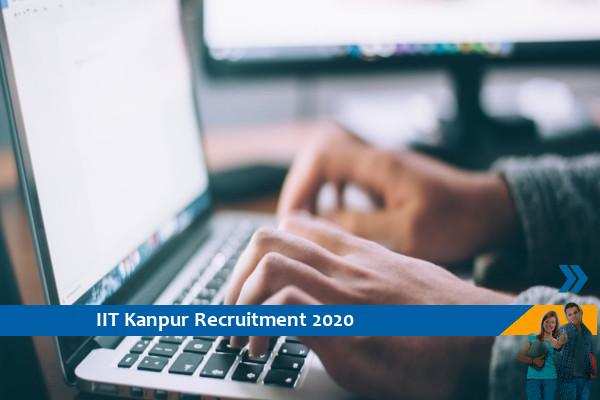 Recruitment for the post of Project Engineer, IIT Kanpur
