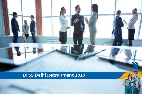 Recruitment for the post of Deputy Director in DFSS Delhi