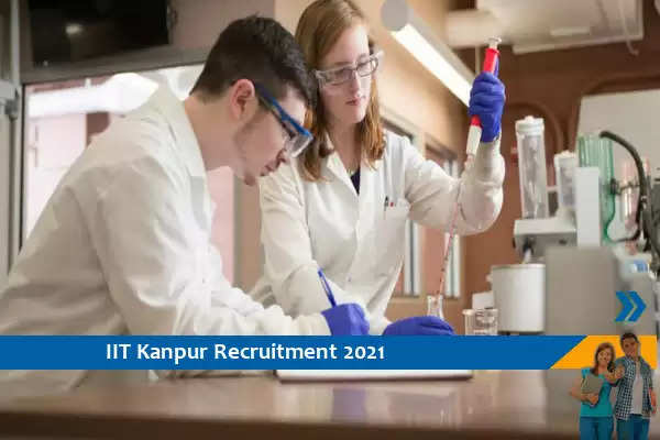 Recruitment for the post of Research Associate at IIT Kanpur