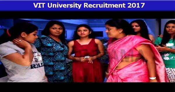 Warden Job Opening in VIT University