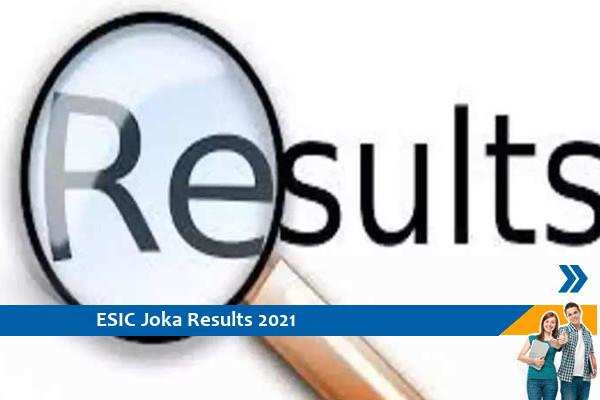 Click here for ESIC Joka Results 2021- Junior Resident Exam 2021 Results