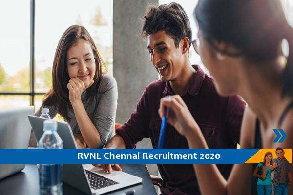 RVNL Chennai Recruitment for Senior Manager Posts