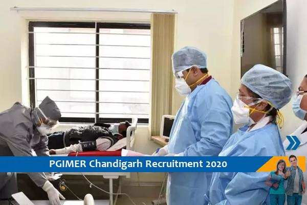 PGIMER recruitment for the post of Technician (Tutor) 2020