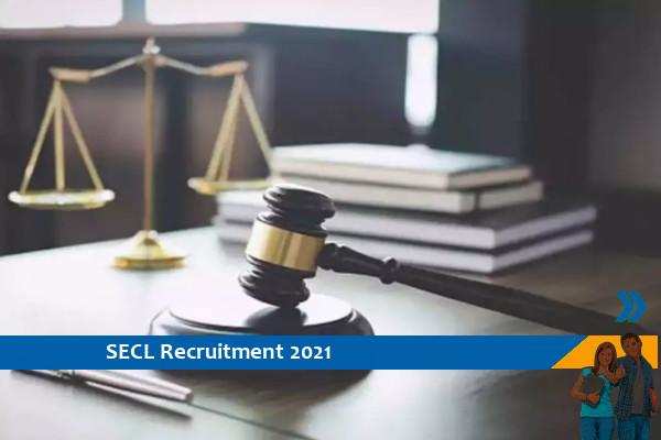 SECL Chhattisgarh Recruitment for Legal Inspector Posts