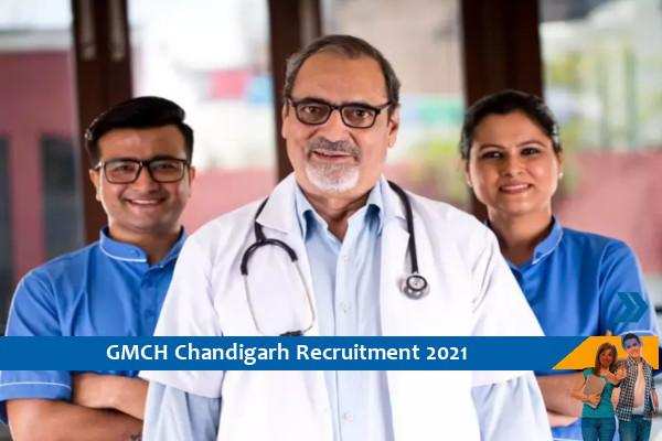 GMCH Chandigarh Recruitment for the post of Medical Officer