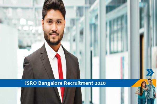 Recruitment to the post of Director in ISRO Bangalore