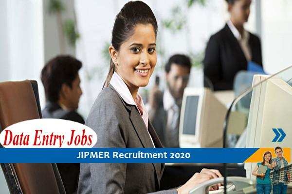 Recruitment of Data Entry Operator in JIPMER