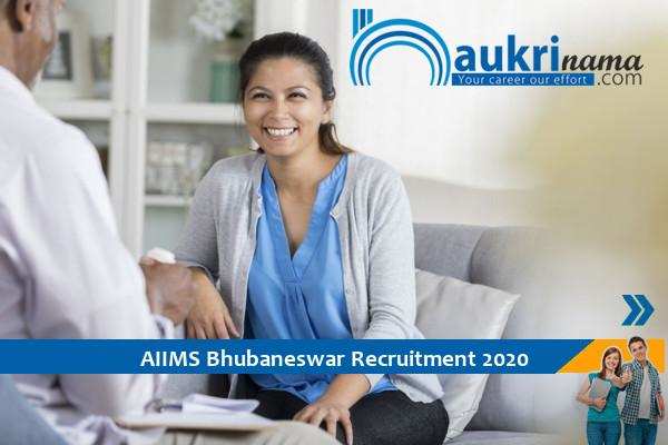 AIIMS Bhubaneswar  Recruitment for the post of   Clinical Psychologist cum Consultant             , Apply Now