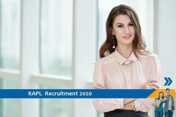 Recruitment of Professional Services Representative in KAPL