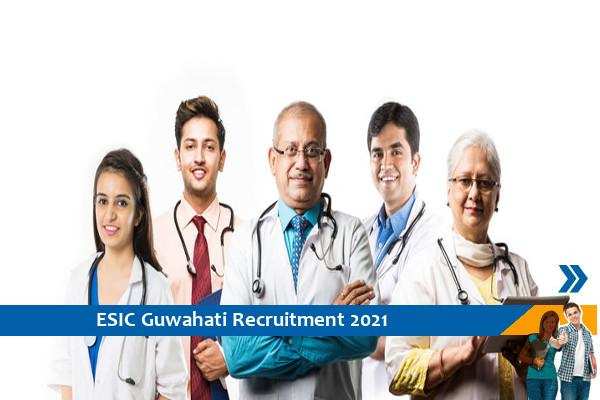 Recruitment to the post of Senior Resident in ESIC Guwahati