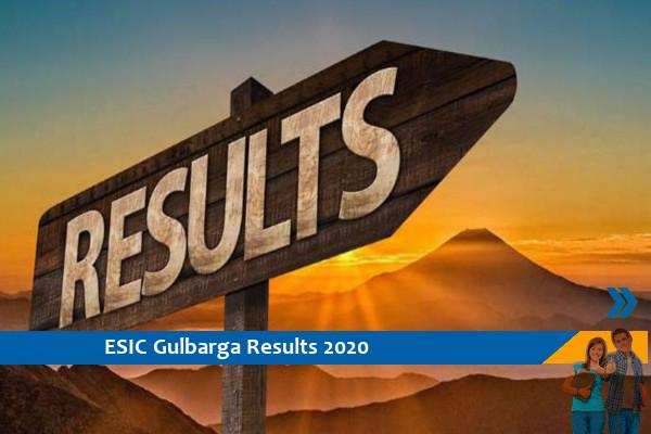 ESIC Bangalore Results 2020- Click here for Results of Expert Exam 2020