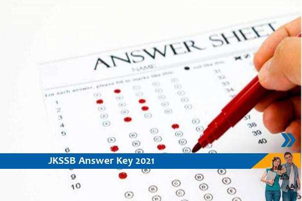 Click here for JKSSB Answer Key 2021- Class IV Exam 2020 Answer Key