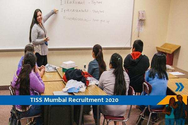 Recruitment of Teaching Assistant posts in TISS Mumbai