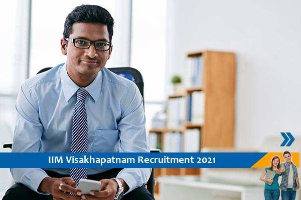 IIM Visakhapatnam Recruitment for the post of Program Manager