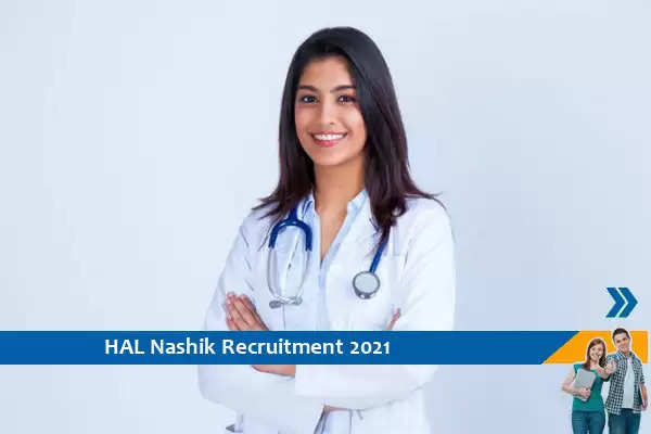 HAL Nashik Recruitment for the post of Doctor
