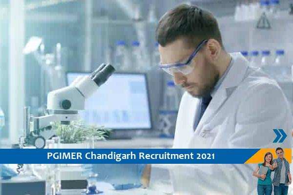 Recruitment to the post of Research Associate in PGIMER Chandigarh