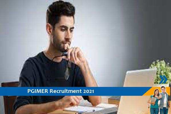 PGIMER Chandigarh Recruitment for the post of Technical Assistant
