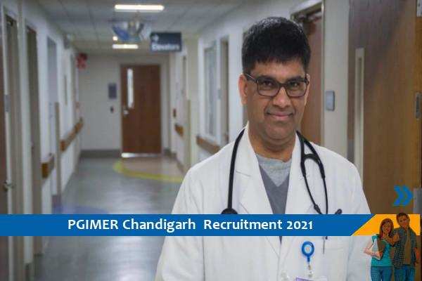 PGIMER Chandigarh Recruitment for the post of Medical Officer
