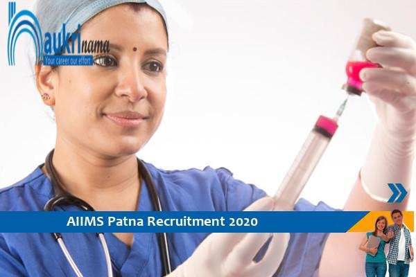 AIIMS Patna  Senior Resident Recruitment 2020, Attend for interview