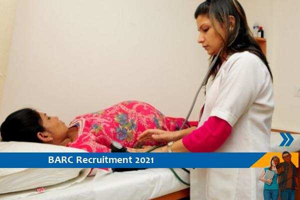 Recruitment for the post of Medical Officer in BARC Mumbai