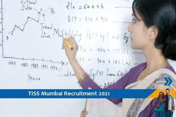 Recruitment of Assistant Professor in TISS Mumbai